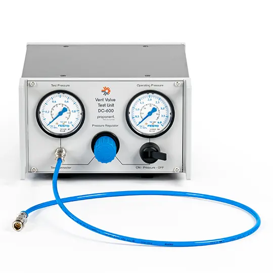 Vent Valve Tester DC-600-mk2