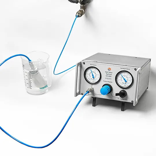 Vent Valve Tester DC-600-use-1